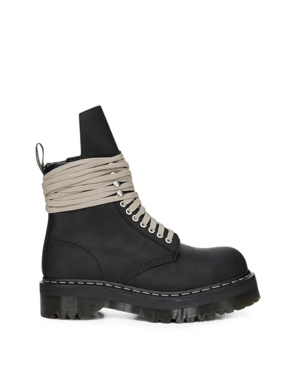 Dr. Martens Black X Rick Owens Quad Sole Boots for men