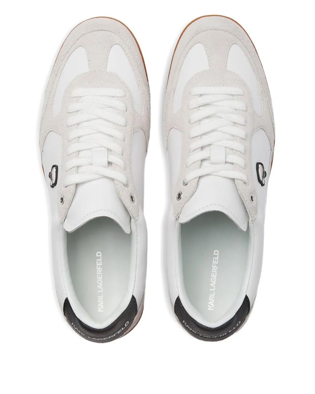 Karl Lagerfeld White Ikon Nft Kandidate Sneakers