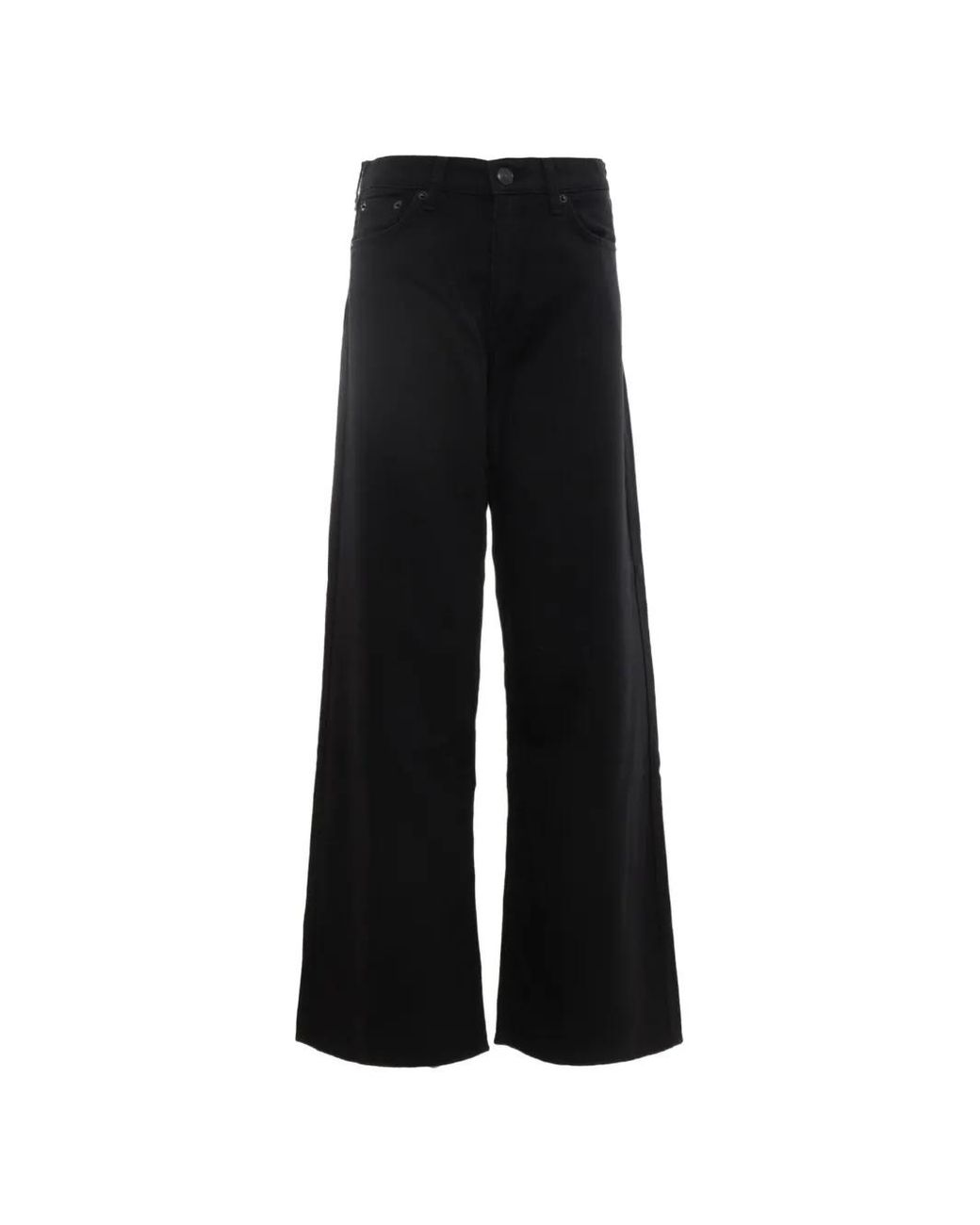 Rag & Bone Black Jean Andi À Coupe Ample