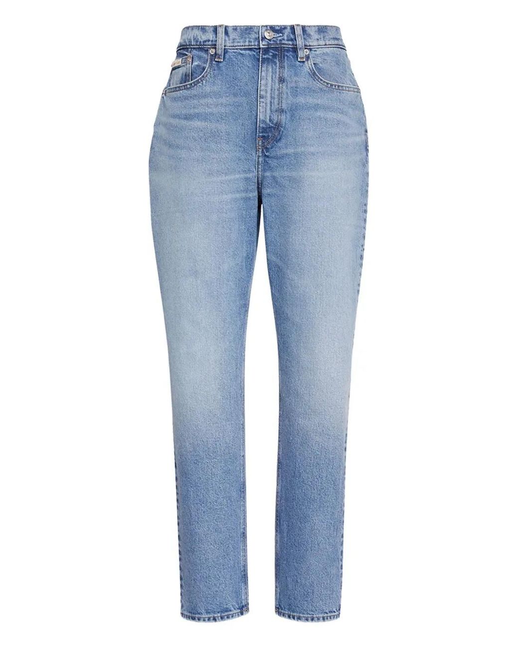 Calvin Klein Blue Five-Pocket Jeans