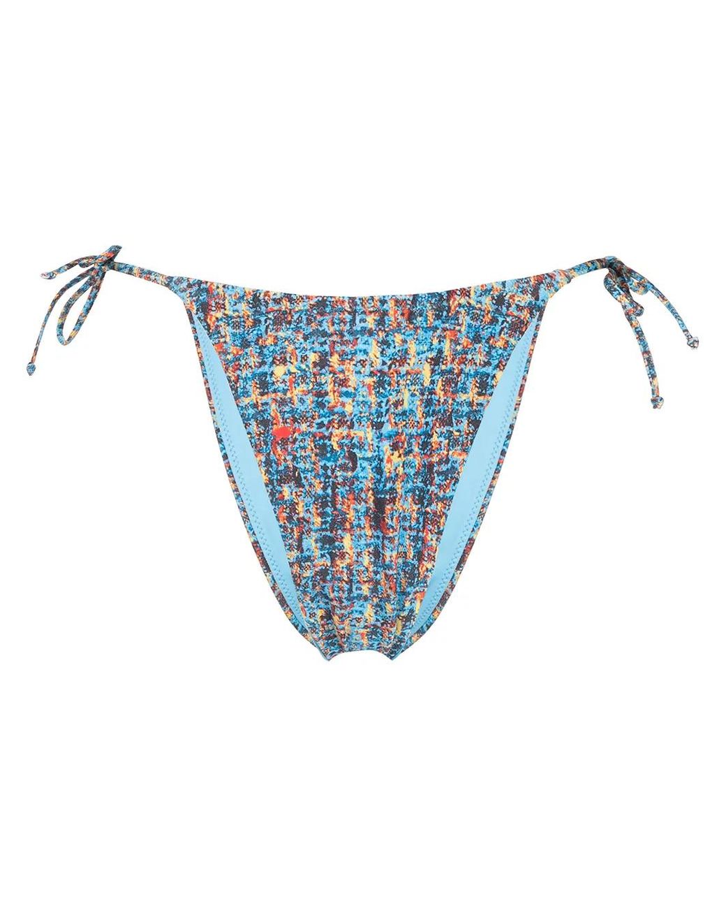 Sian Swimwear Blue Halle 2 Side-Tie Bikini Bottoms