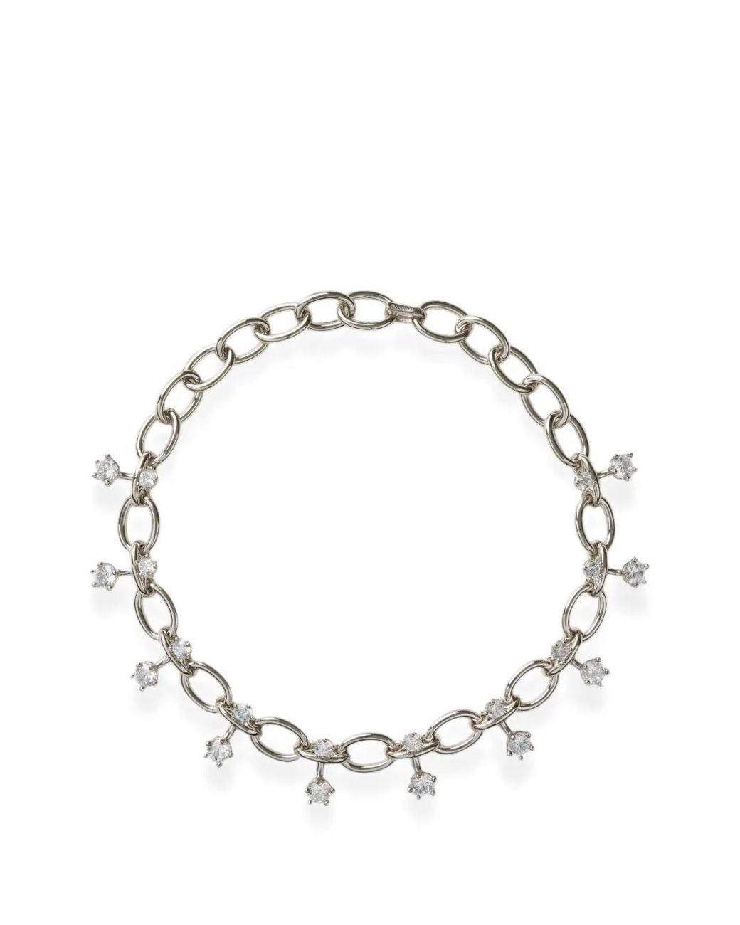 Panconesi Metallic Diamanti Zircon Necklace