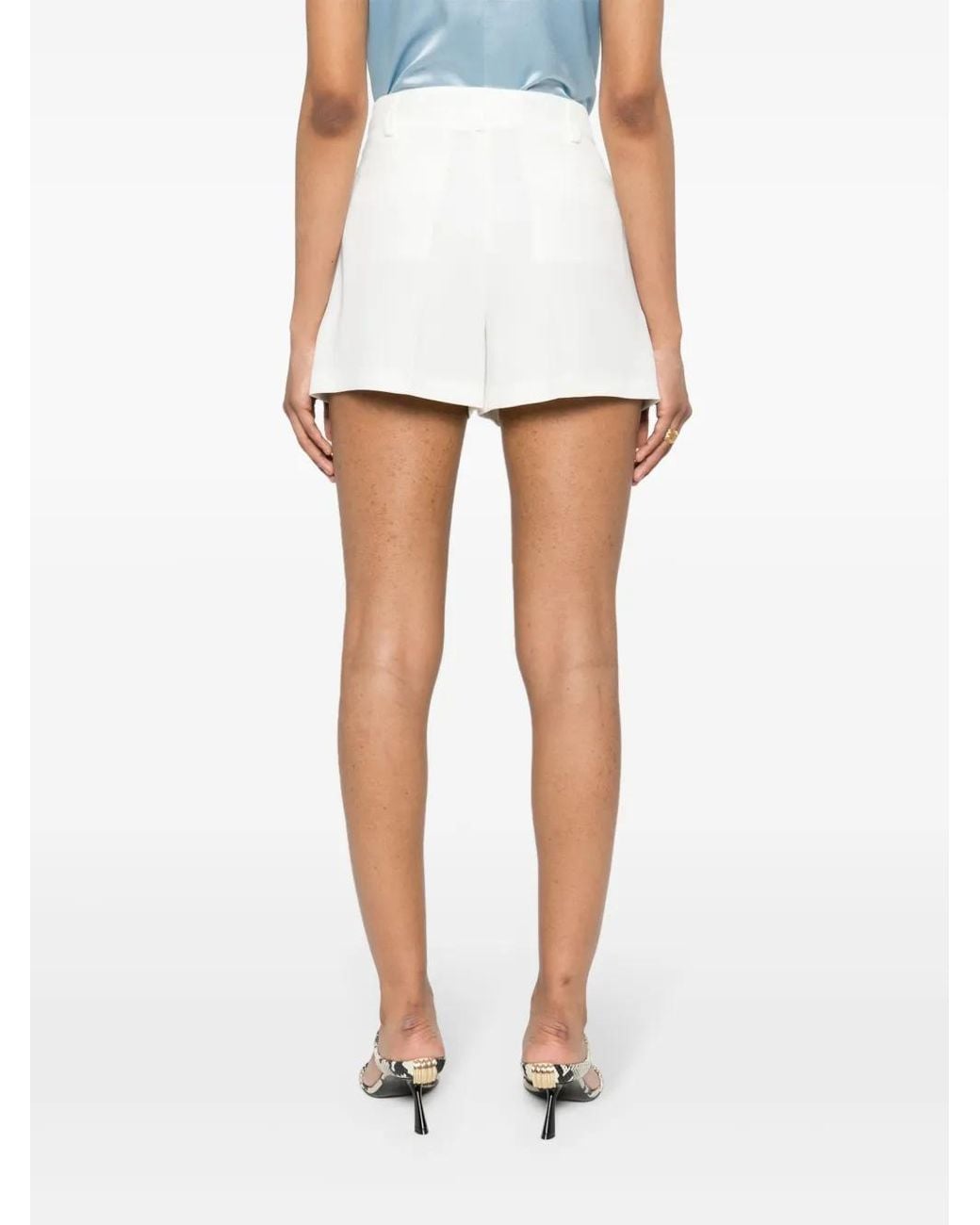 Blanca Vita White Sofora Tailored Shorts