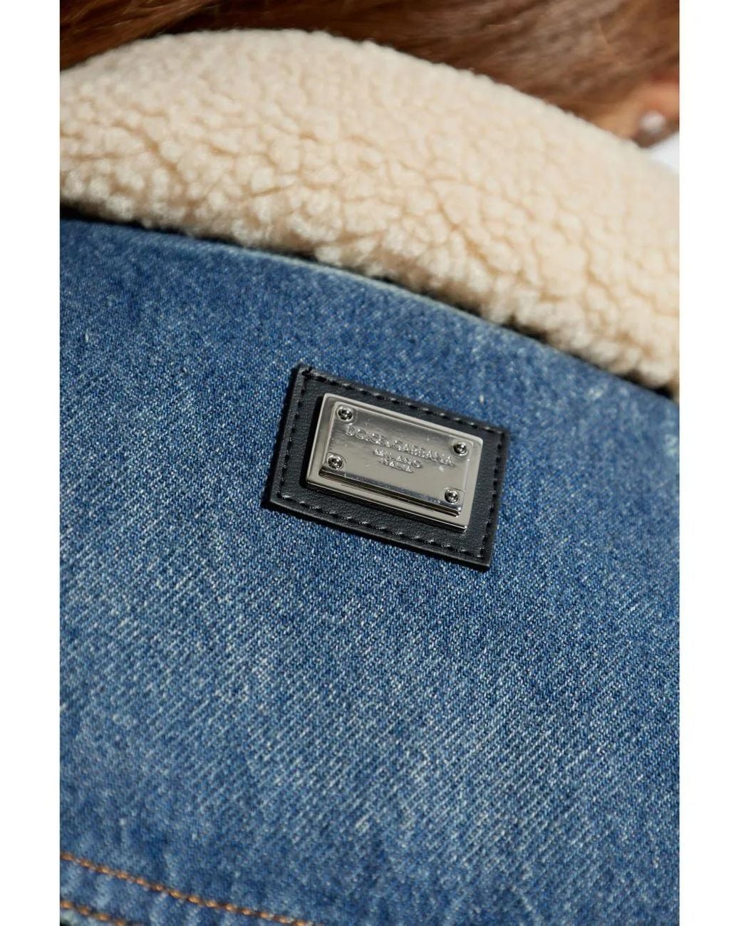 Dolce & Gabbana Blue Denim Jacket