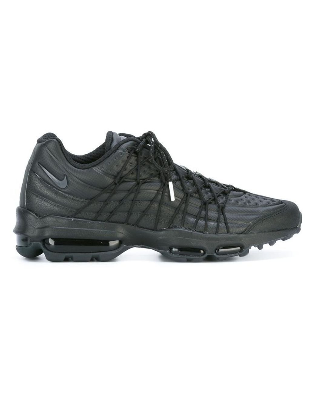Nike Air Max 95 Ultra Se Premium Sneakers in Black for Men | Lyst UK