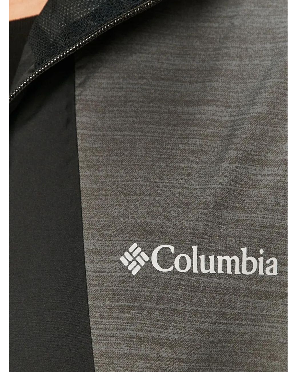 Columbia Black Two-Tone Hooded Jacket for men