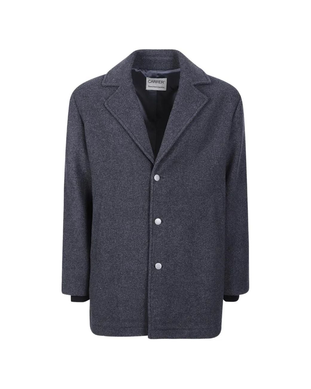 Carrera Blue Quay Button-Up Coat for men