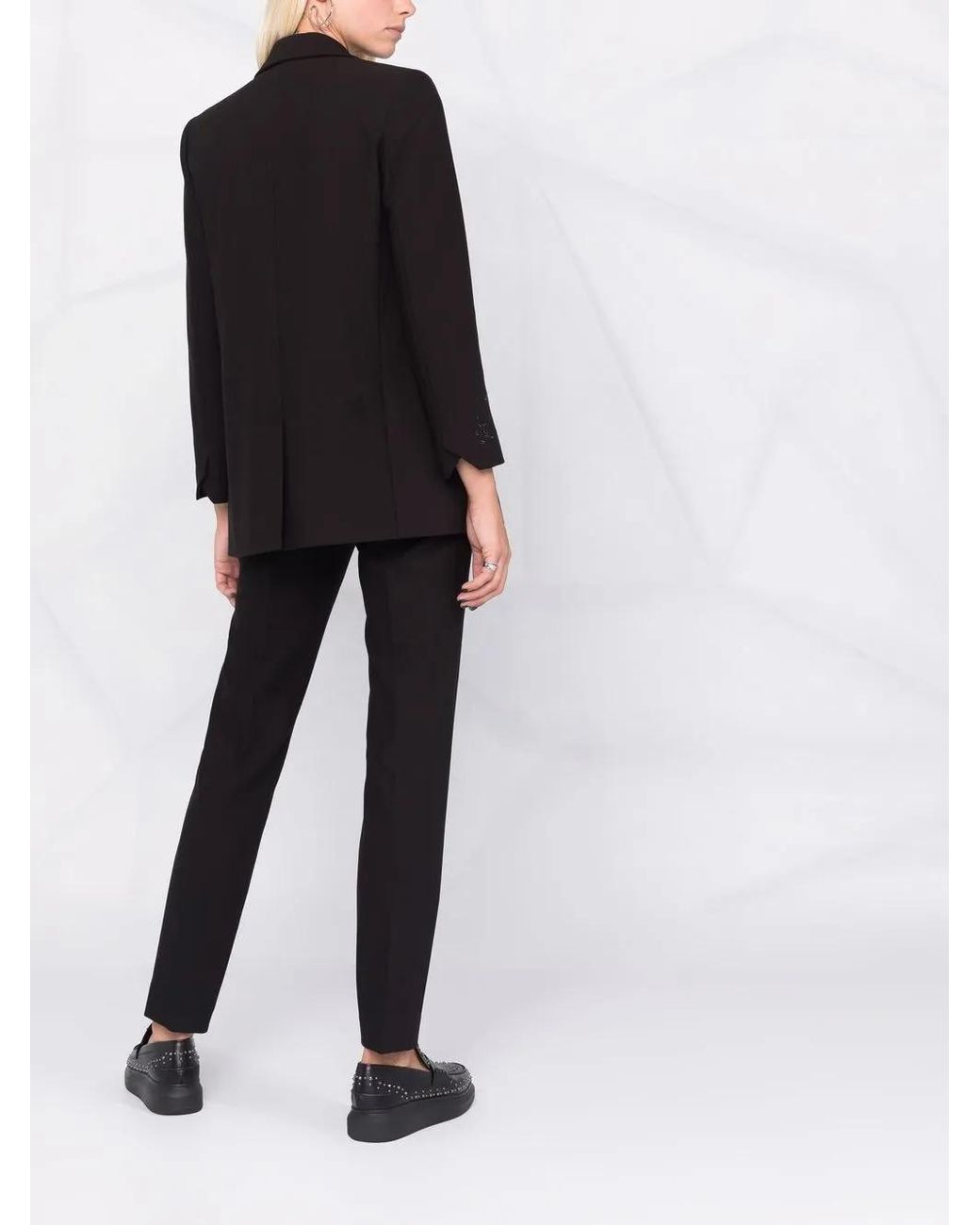 Zadig & Voltaire Black Viva Crystal-Star Blazer
