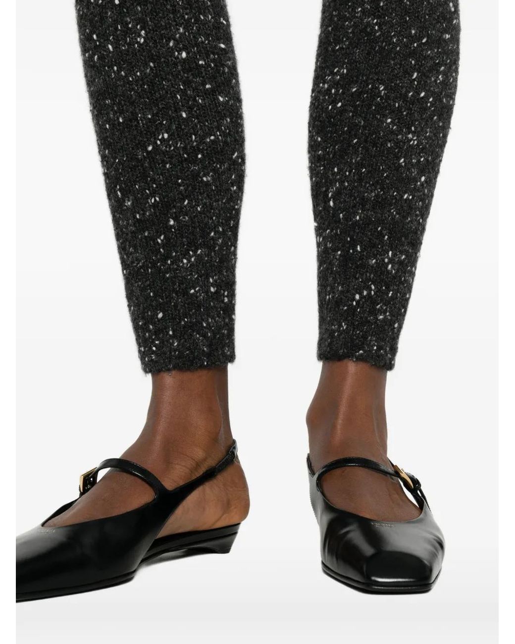 The Row Black Mumuka Leggings