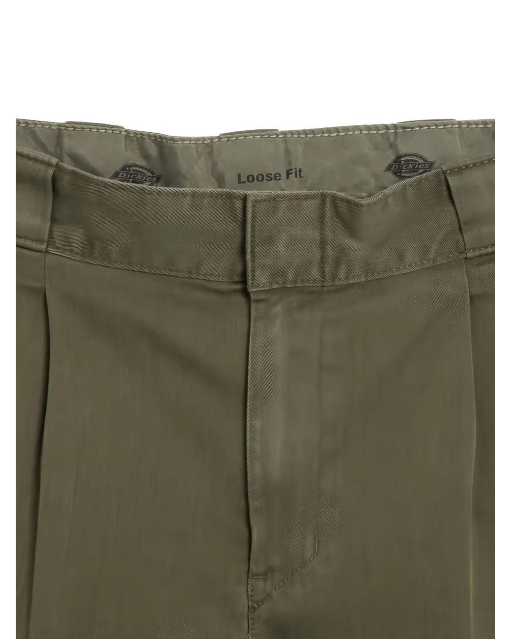 Bermudas Con Parche Del Logo Dickies de hombre de color Green