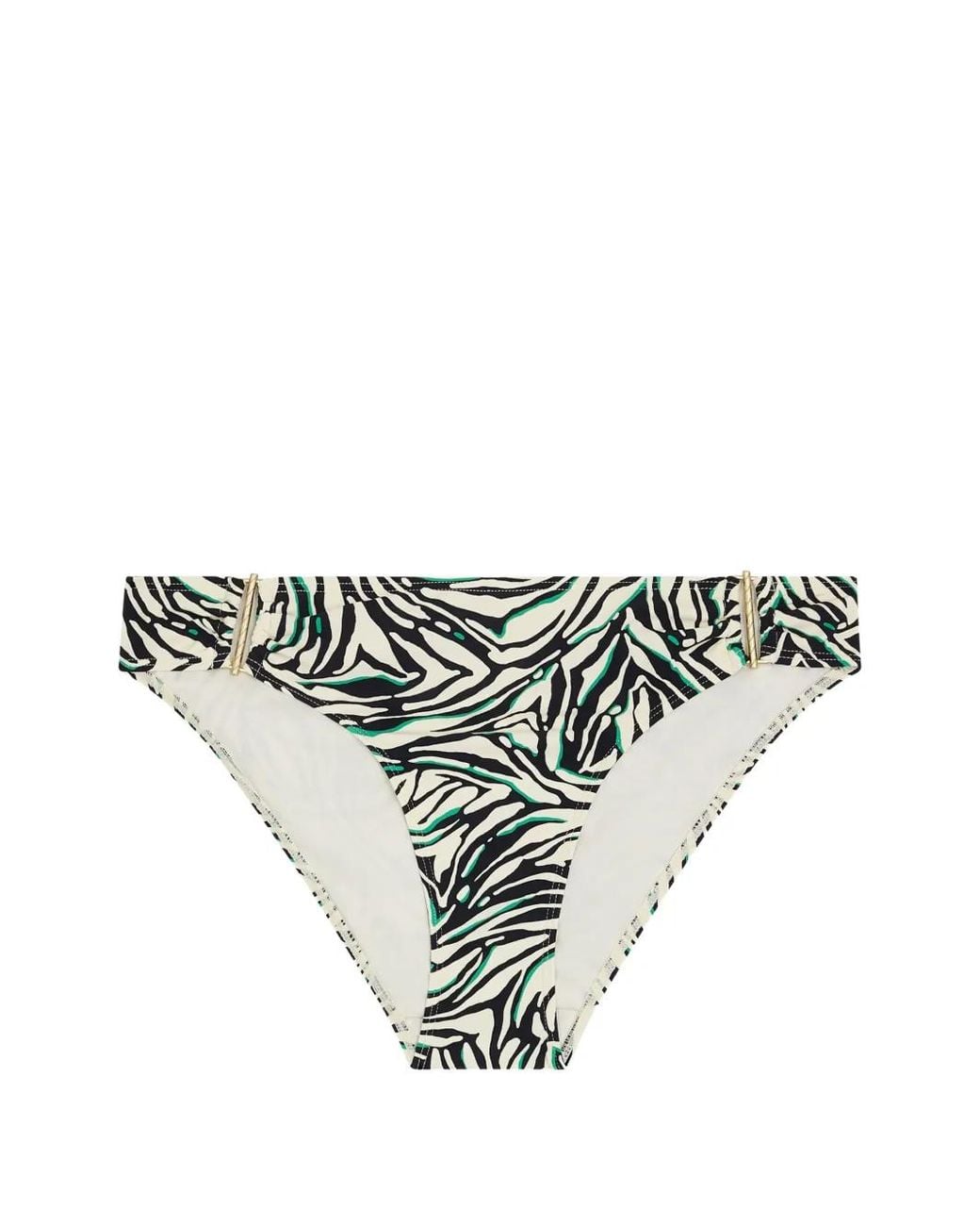 Aubade White Tropical Splash Bikini Bottoms