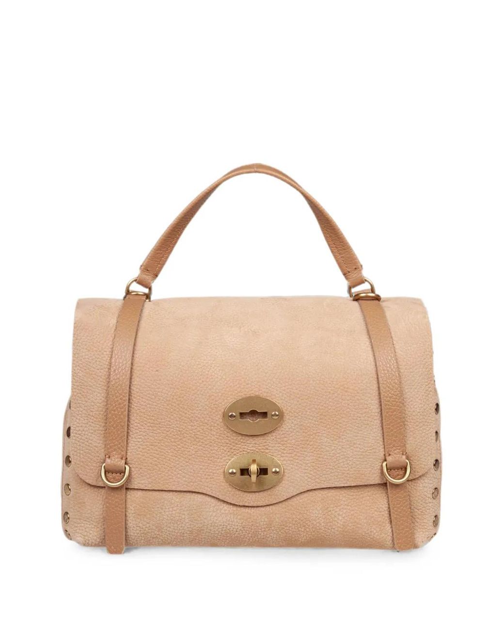 Zanellato Natural Postina Re Jones Nabuck-Leather Tote Bag