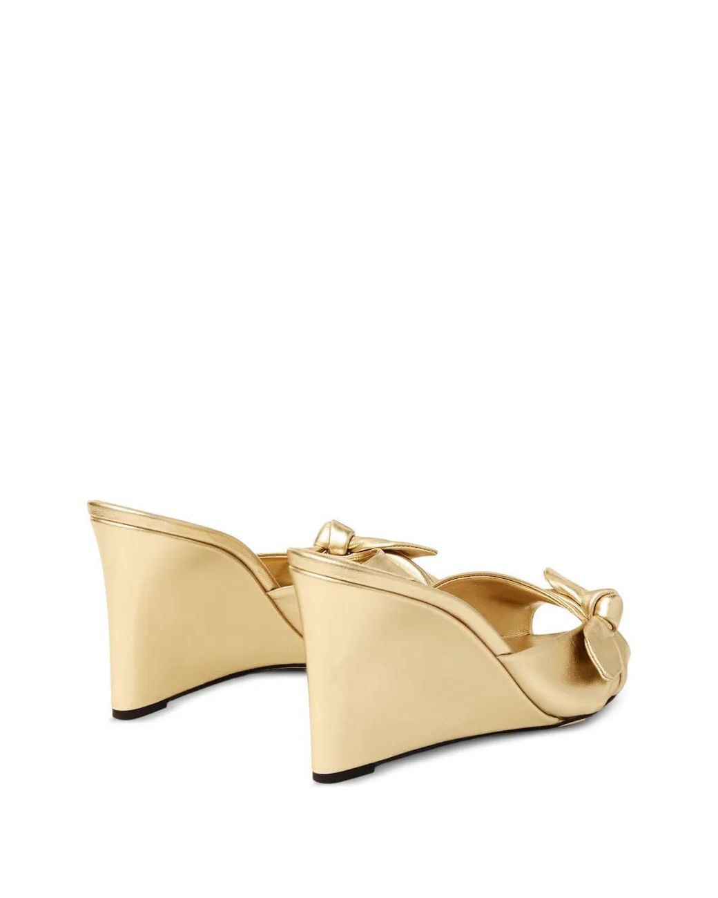 Jimmy Choo Natural Livi Wedge 85 Sandals