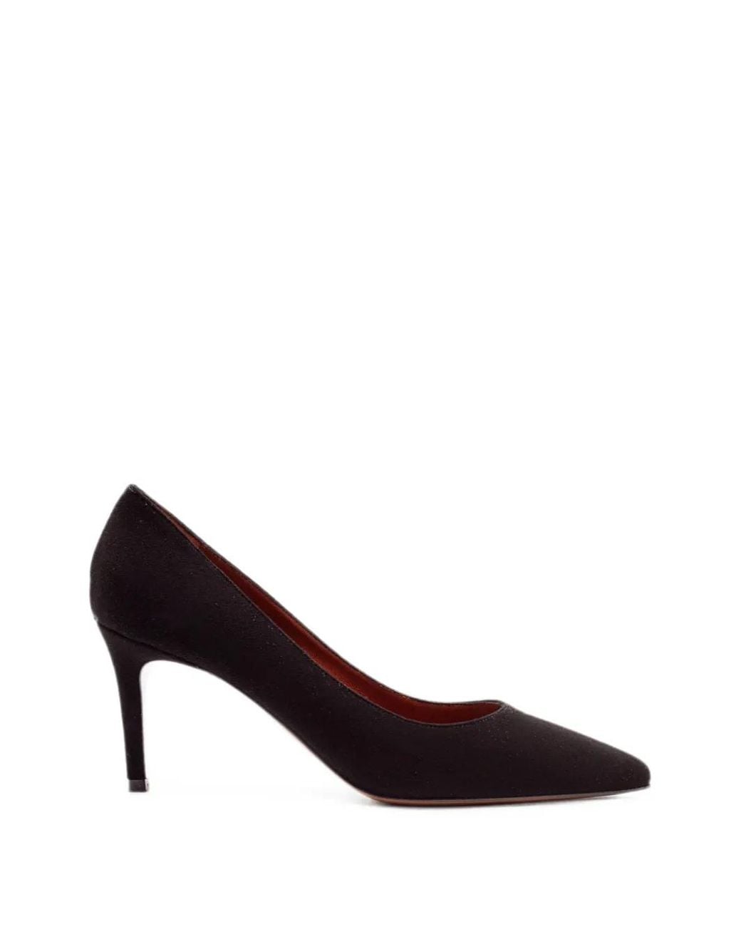 Festamilano Black Asian Heeled Pumps