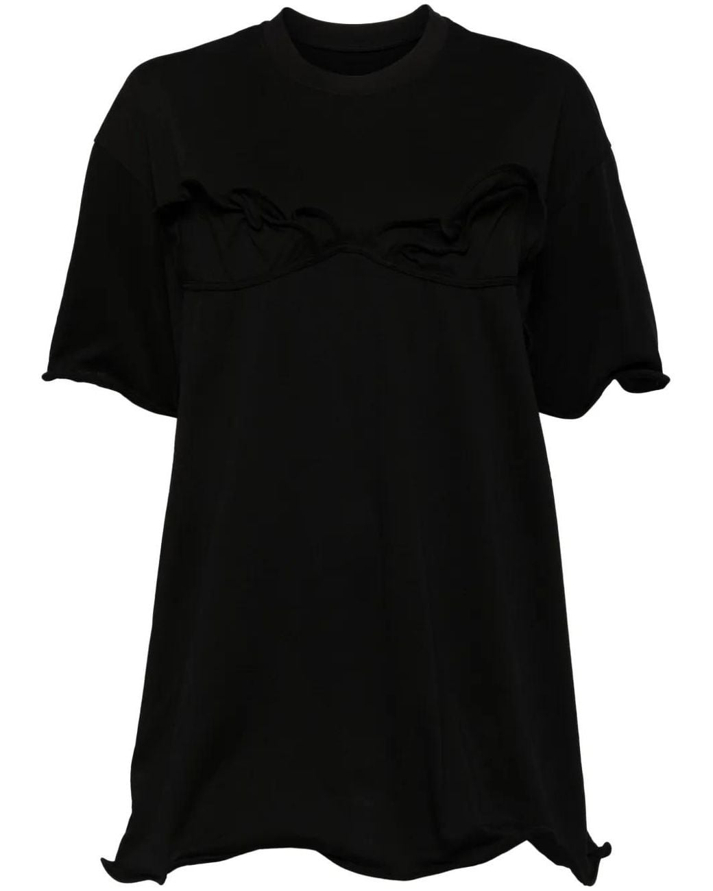 JNBY Black Short-Sleeved T-Shirt
