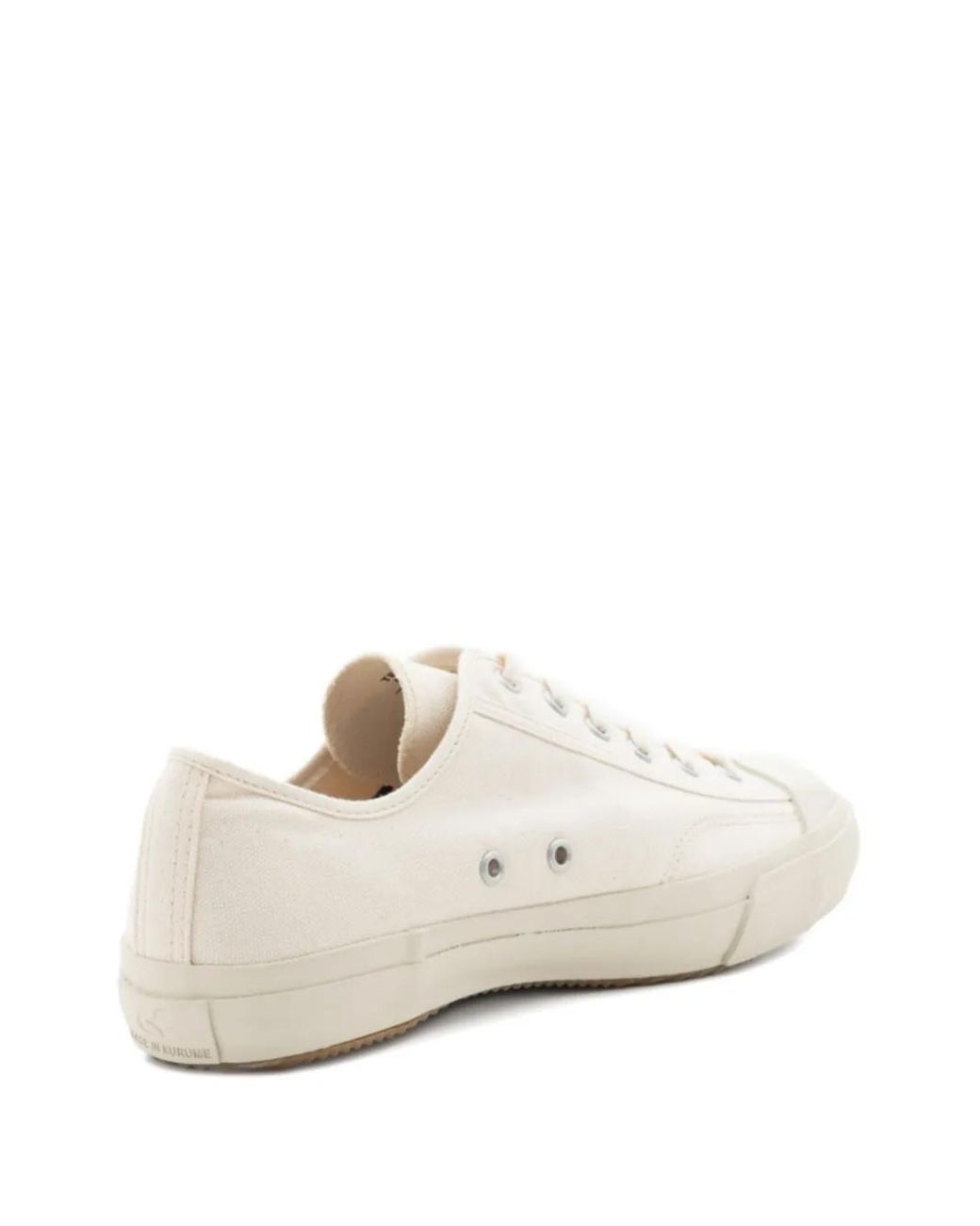 Moonstar White Gym Classic Canvas Lace-Up Sneakers for men