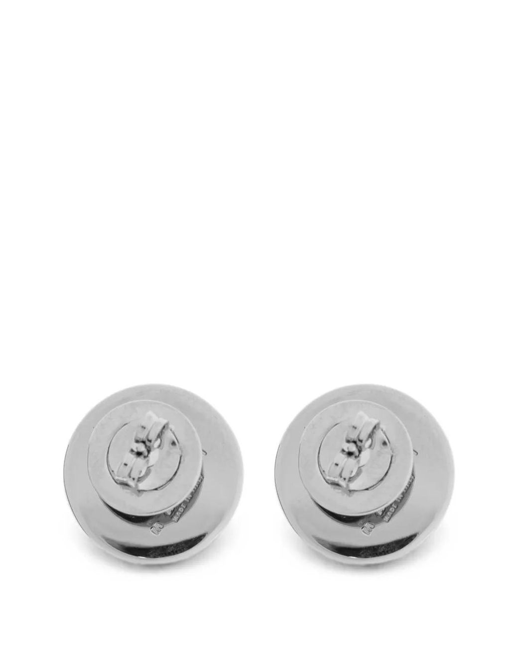 Marni Orange Round-Shape Earrings