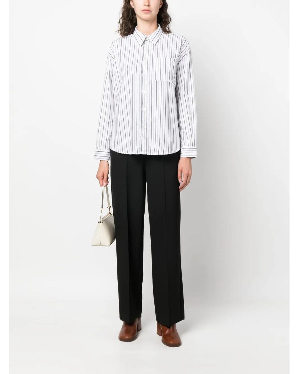A.P.C. Black Alfreda Drawstring Trousers