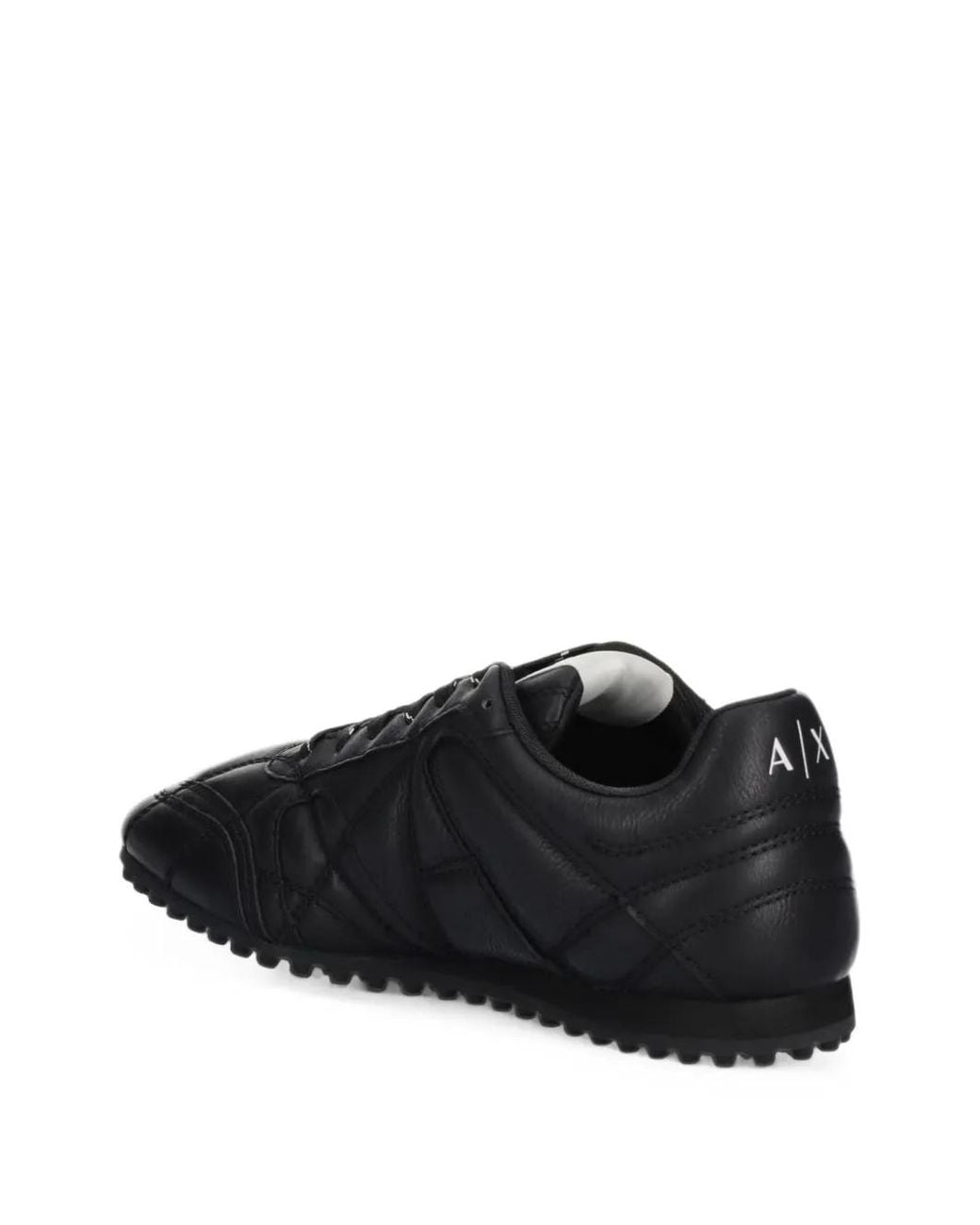 ARMANI EXCHANGE Gesteppte Sneakers Mit Logo in Black für Herren