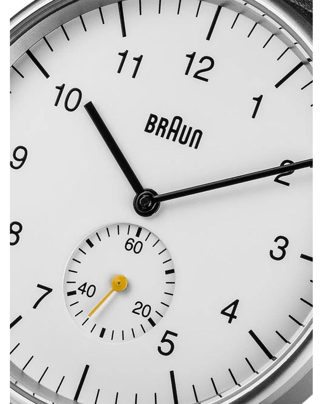 Braun Watches Gray Classic 38Mm Watch for men