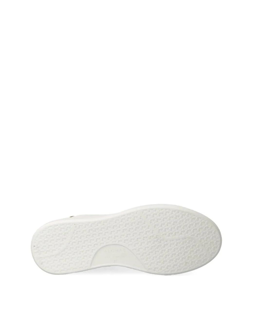 Alohas White Leather Sneakers