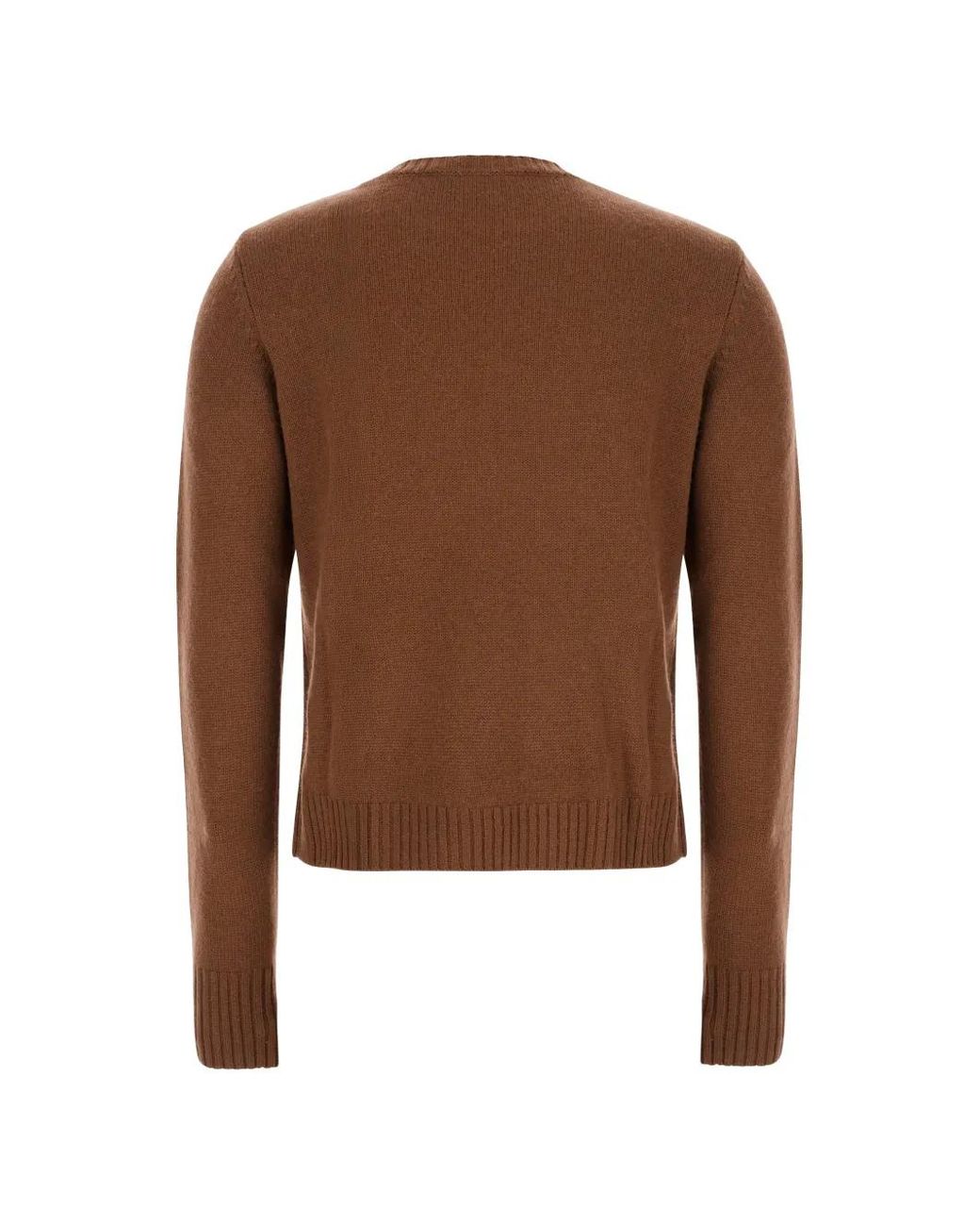 Max Mara Brown Pull À Losanges