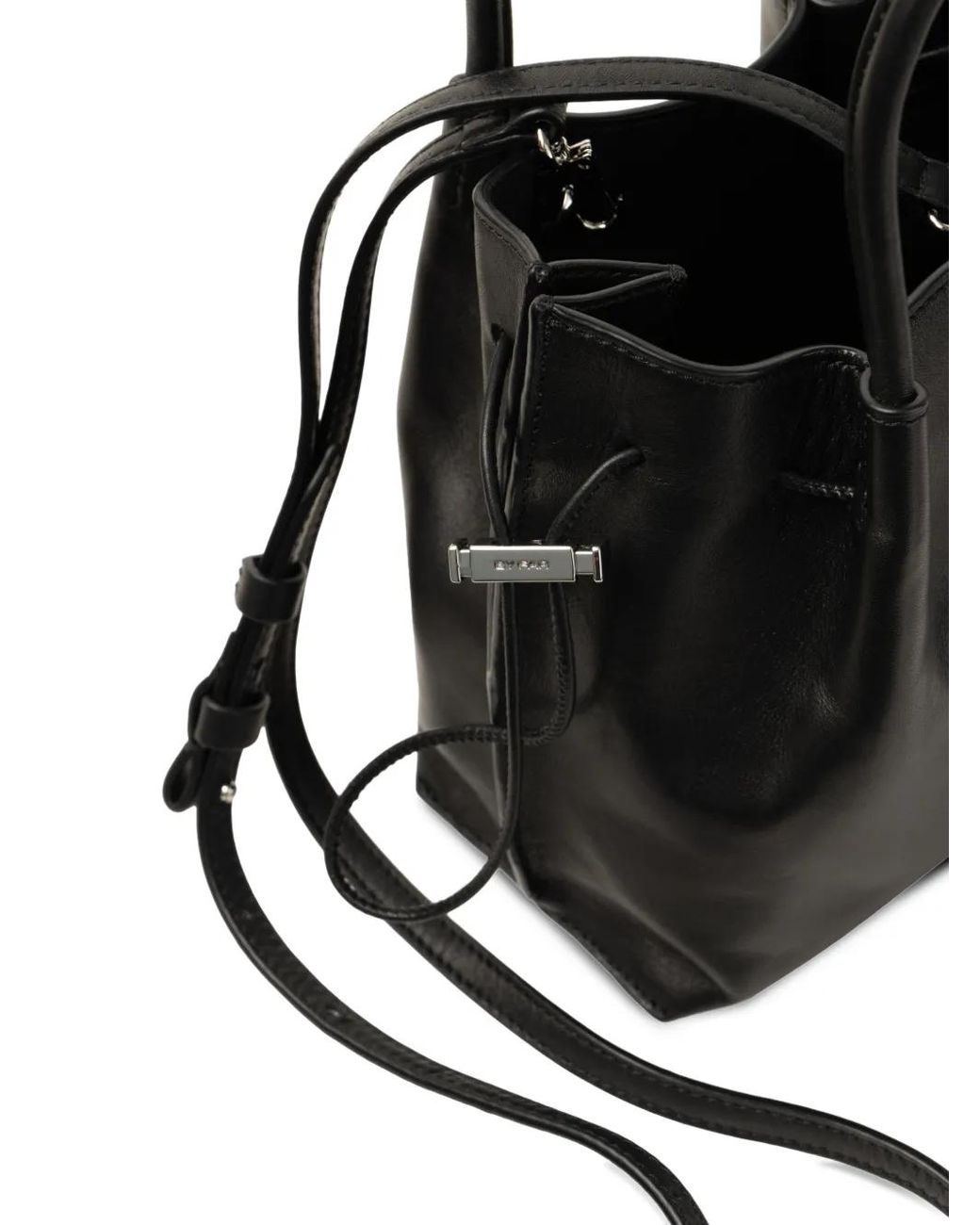 By Far Black Baby Kayla Bucket Bag
