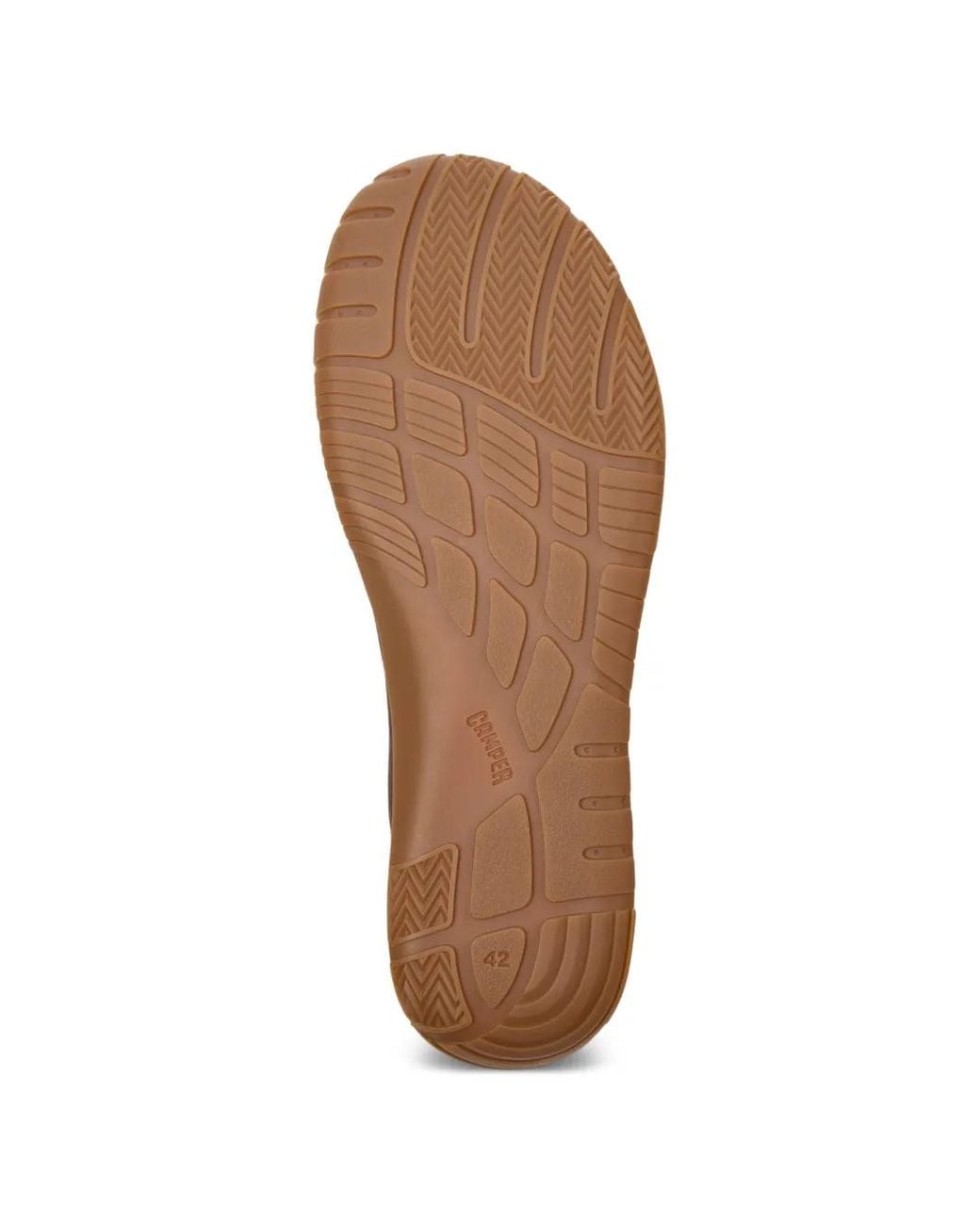 Camper Brown Peu Path+ Leather Sneakers for men