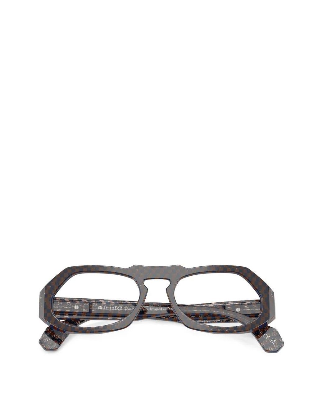 Alain Mikli Brille Mit Geometrischem Gestell in White für Herren