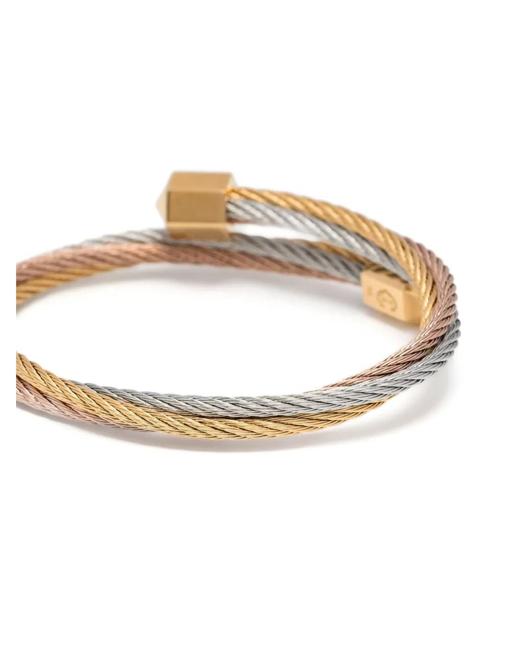 Charriol Metallic Celtic Triquetra Bangle