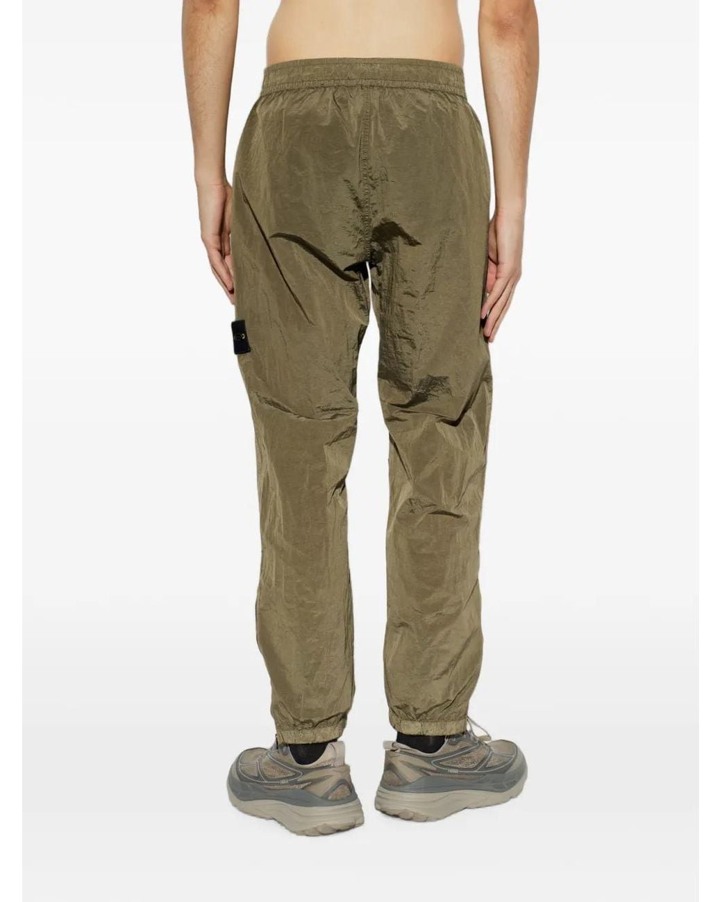 Stone Island Green 3100011 Nylon Metal Trousers for men