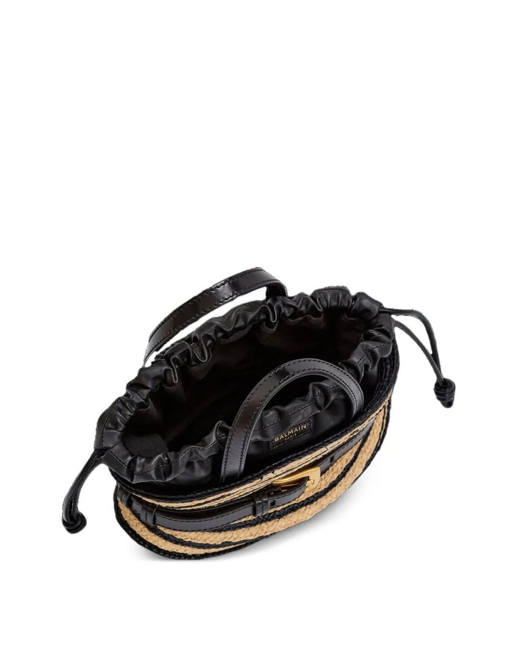 Balmain Black Mini Shuffle Bag