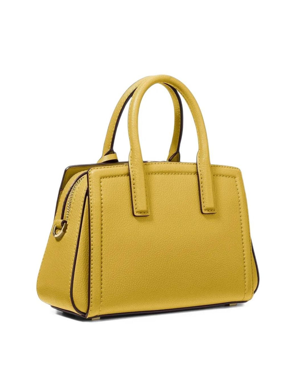 Michael Kors Metallic Laila Extra-Small Leather Crossbody Bag