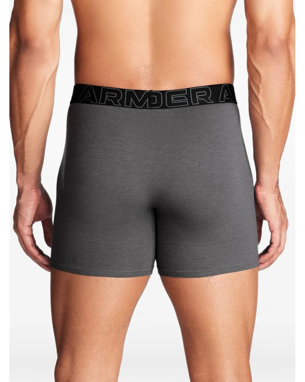 Under Armour Black Ua Performance Boxer Set for men