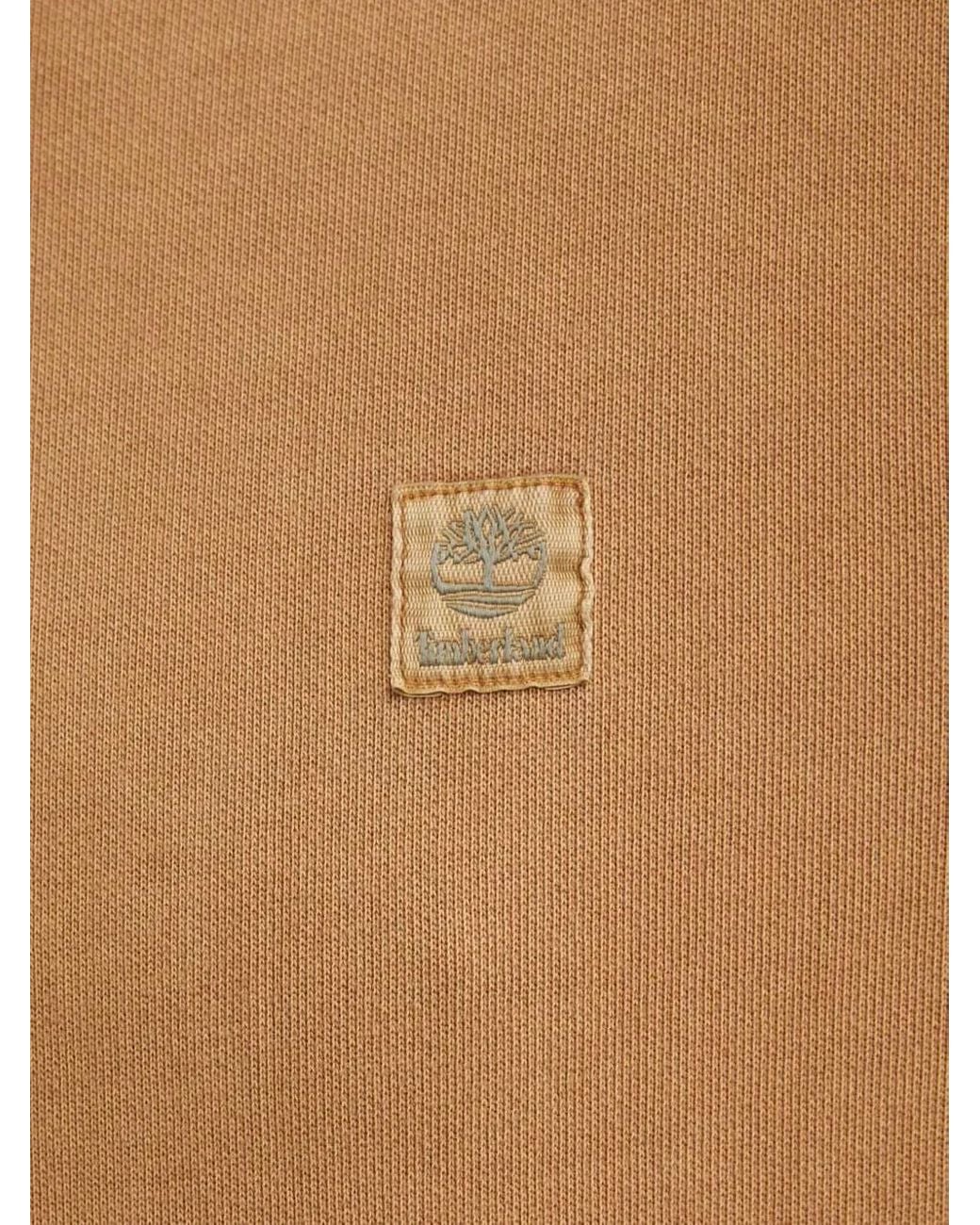 Timberland Hoodie Met Trekkoord En Patch in het Brown voor heren