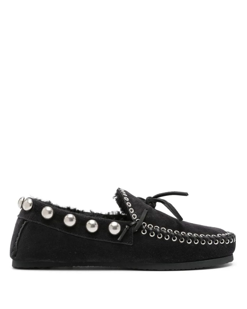 Isabel Marant Black Shoes Fitza Type Loafers