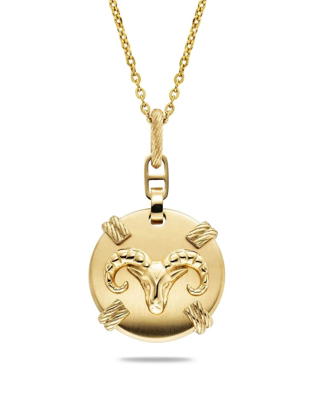 Charriol Metallic Zodiac Aries Necklace