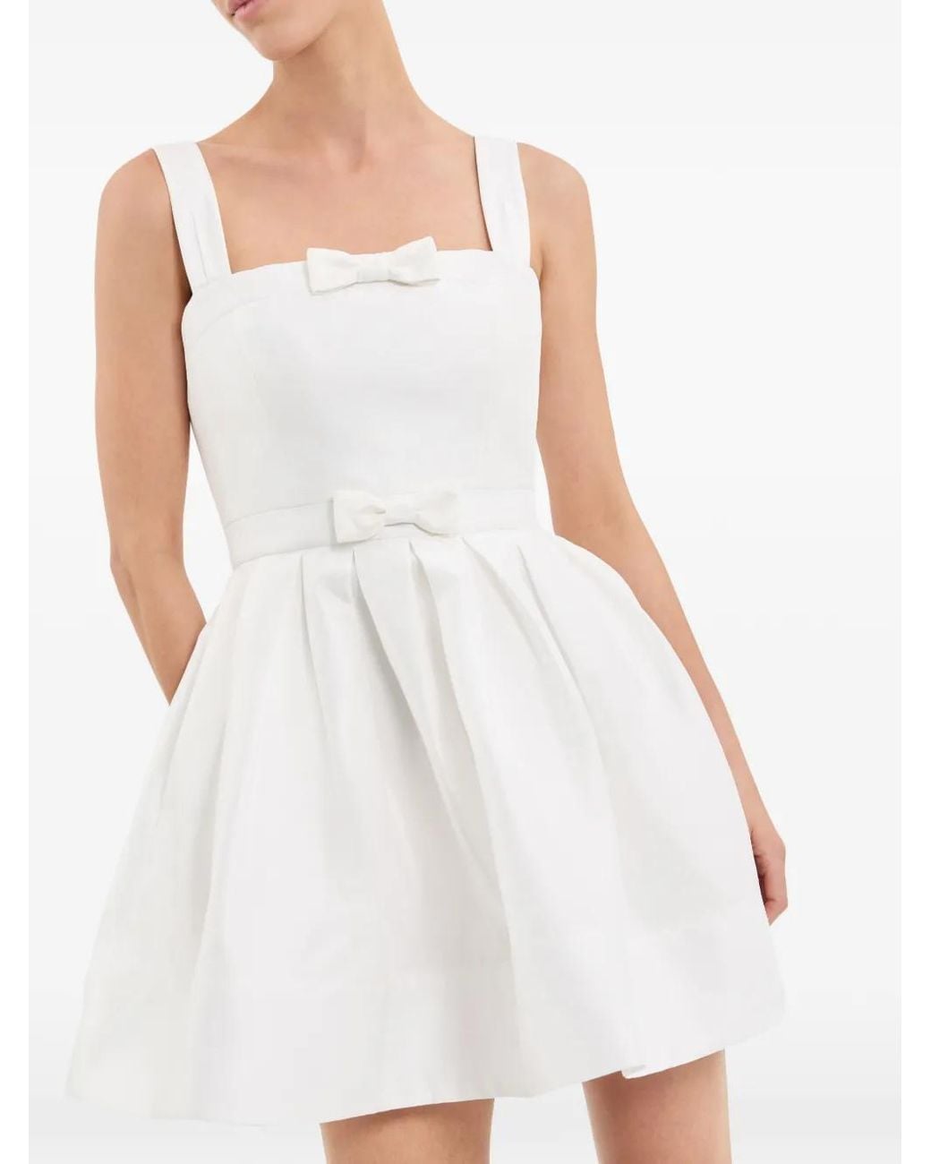 Rebecca Vallance White Louis Mini Dress