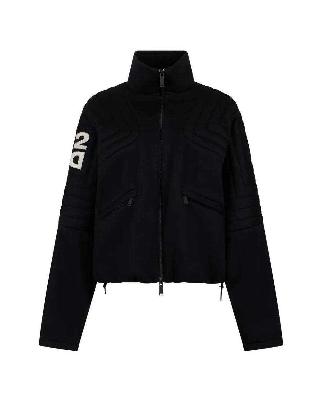 DSquared² Jack Met Logopatch in het Black