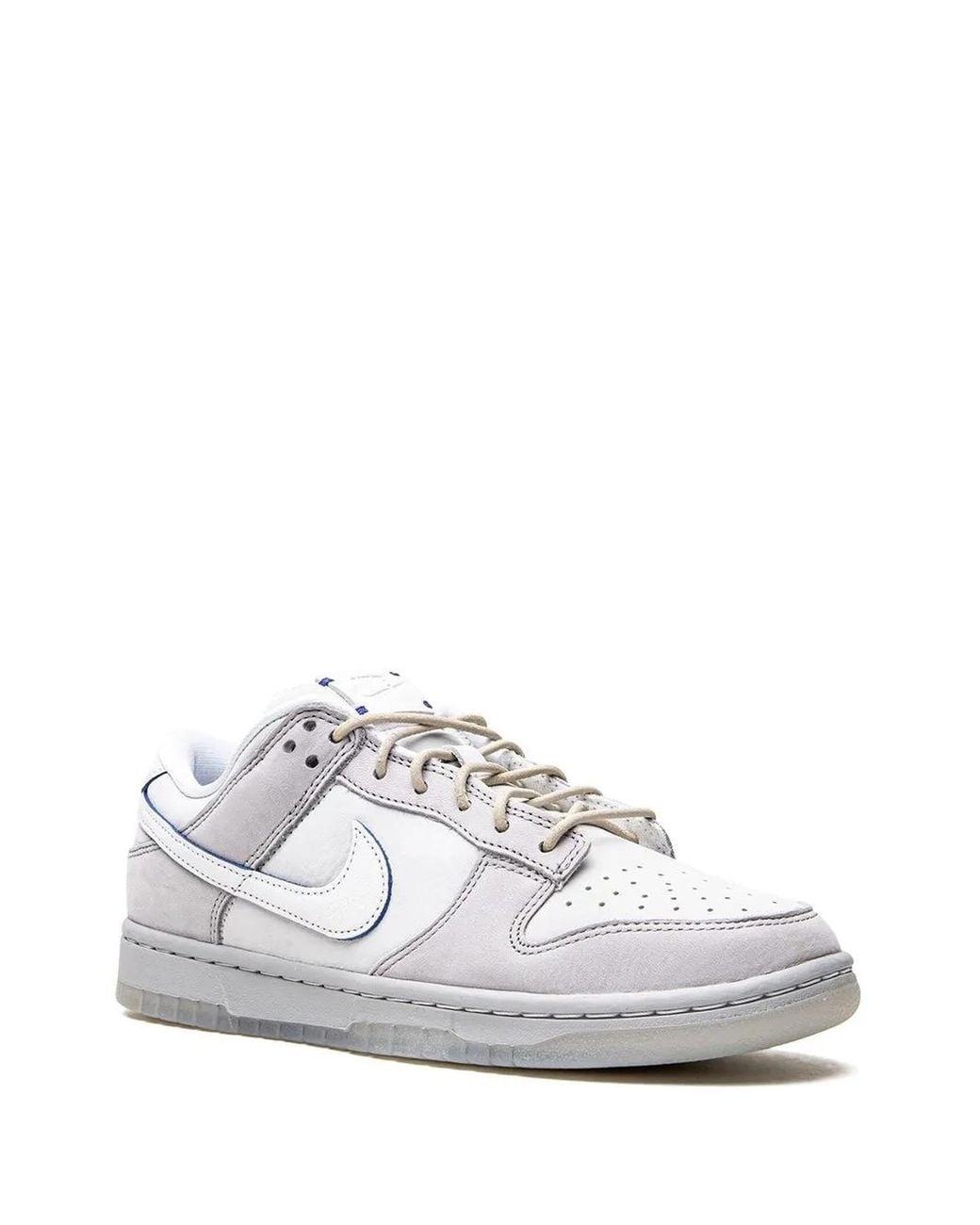 Nike White Dunk Low "Wolf/Pure Platinum" Sneakers