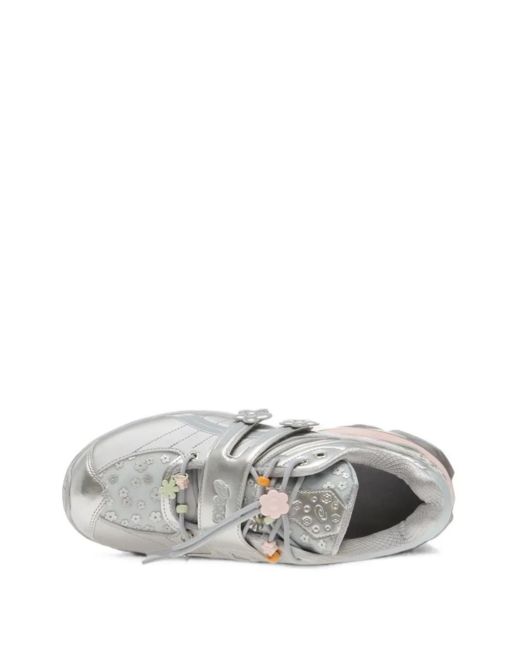 Asics White Gel-Kinetic Fr Sneakers