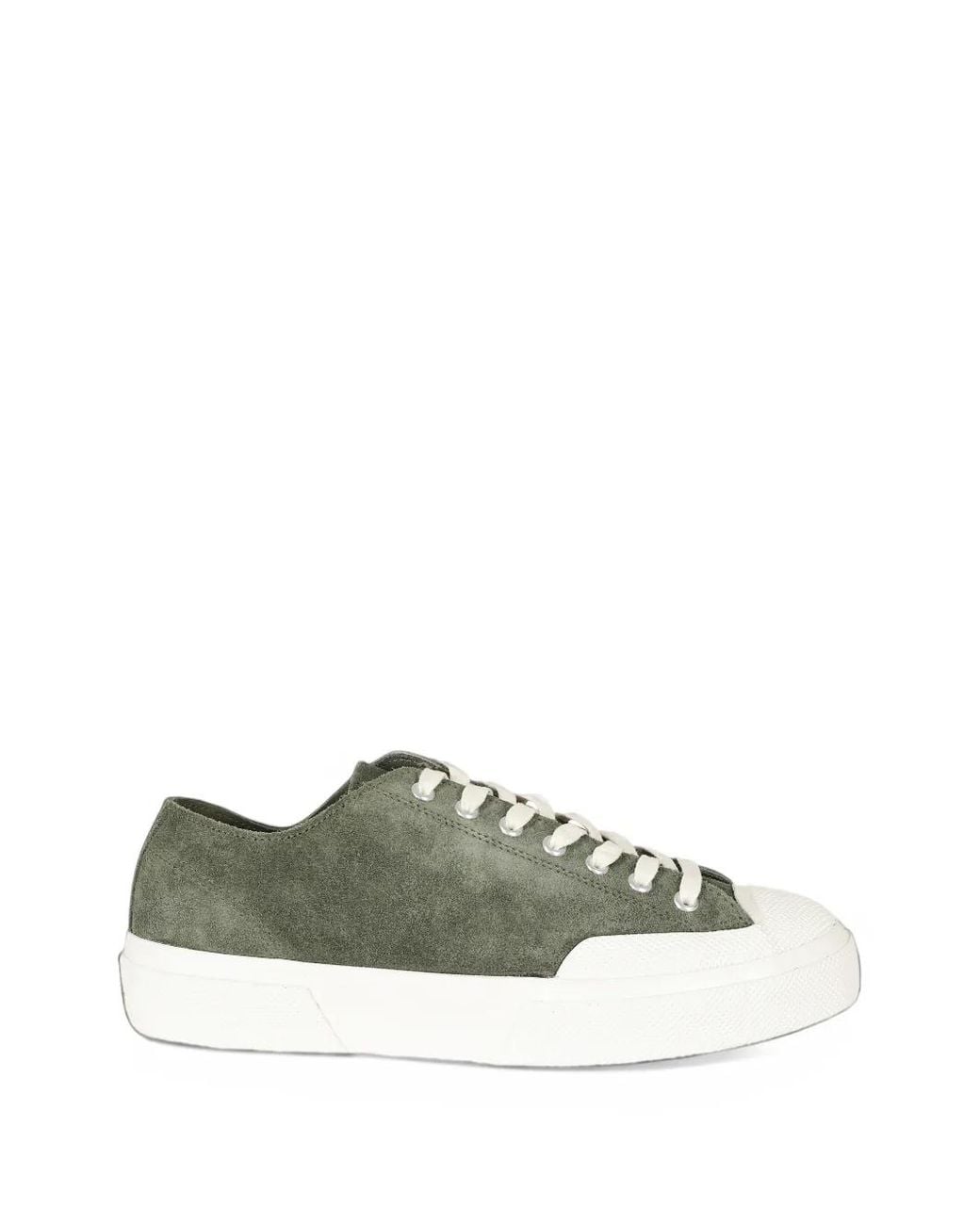 Superga Green 2432 Works Suede Sneakers
