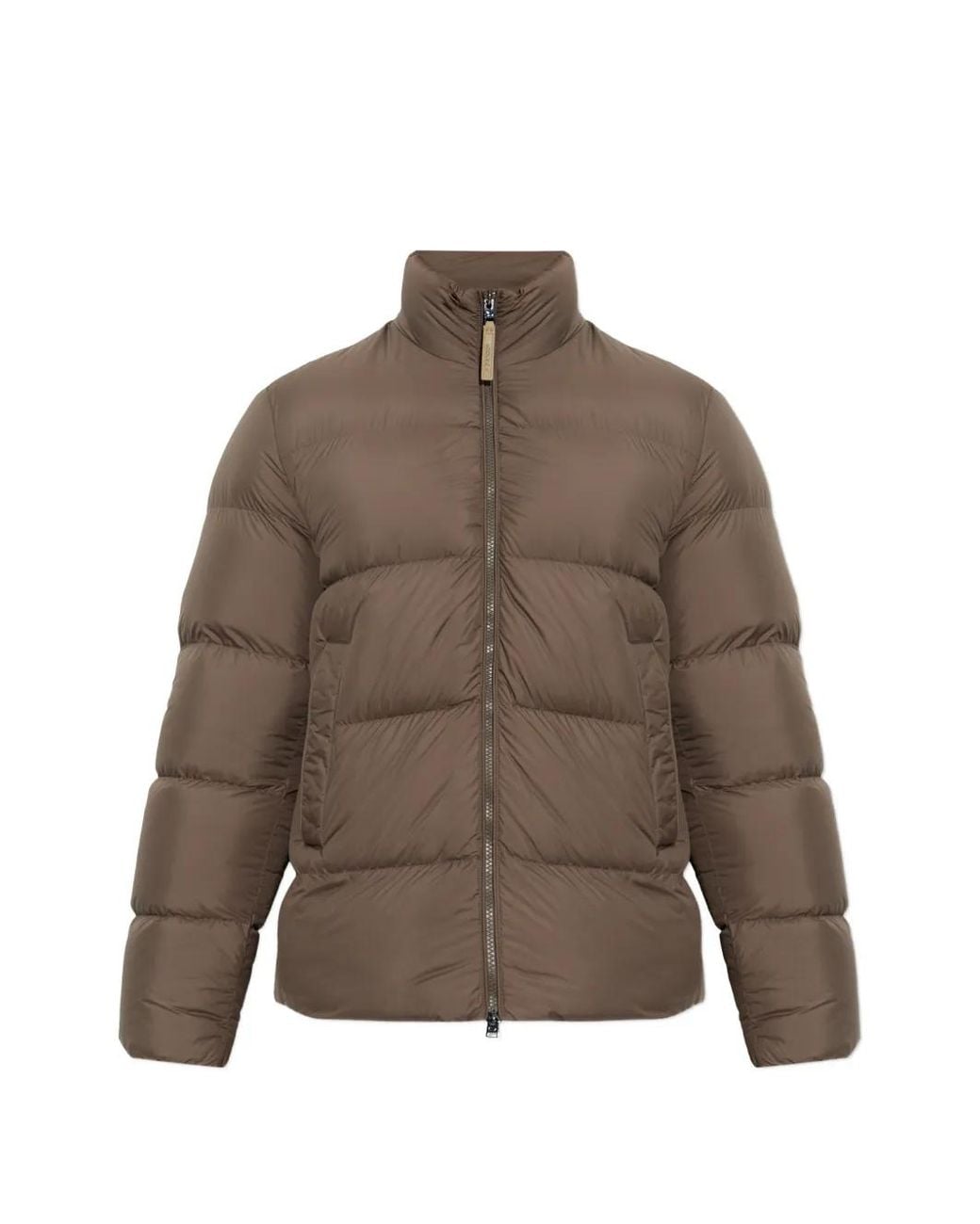 Woolrich Brown Oversized Puffer Jacket for men