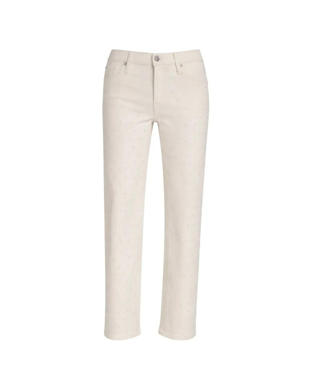 Vaqueros Con Apliques DKNY de color White
