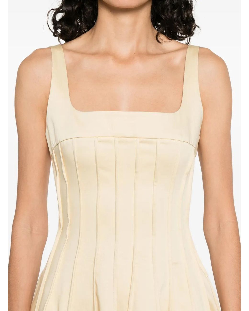 16Arlington Natural Amalia Midi Dress