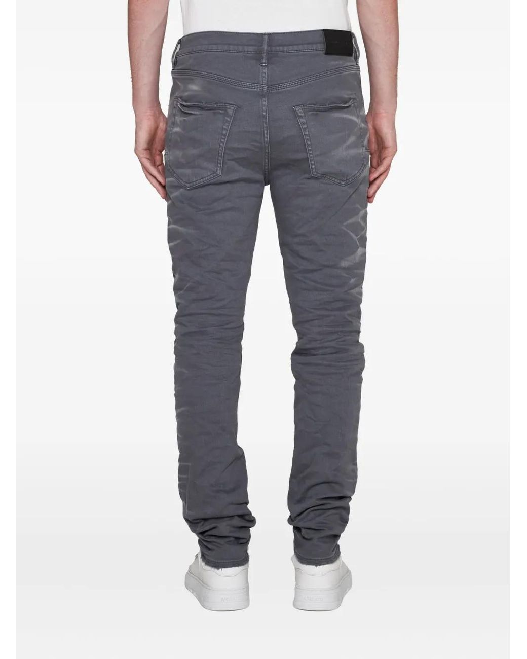 Purple Brand Blue Charcoal Faded Side Seam for men