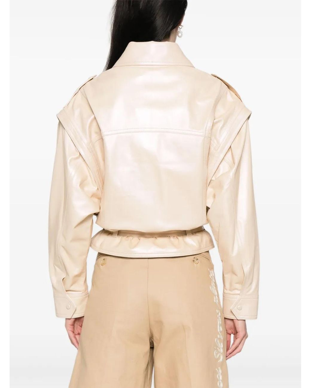 IRO Natural Leather Biker Jacket