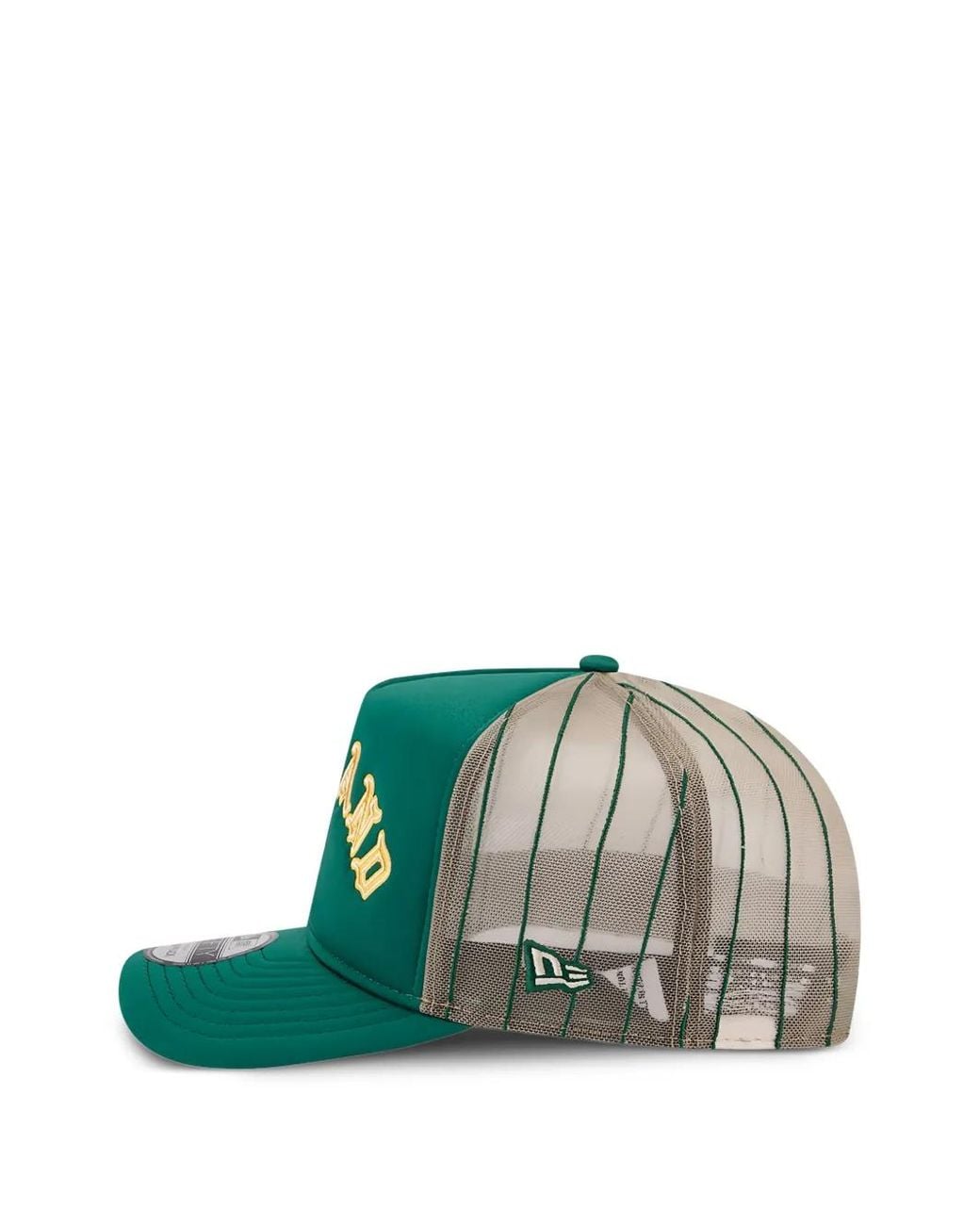 KTZ Green 9Fifty Oakland Athletics Trucker Cap for men