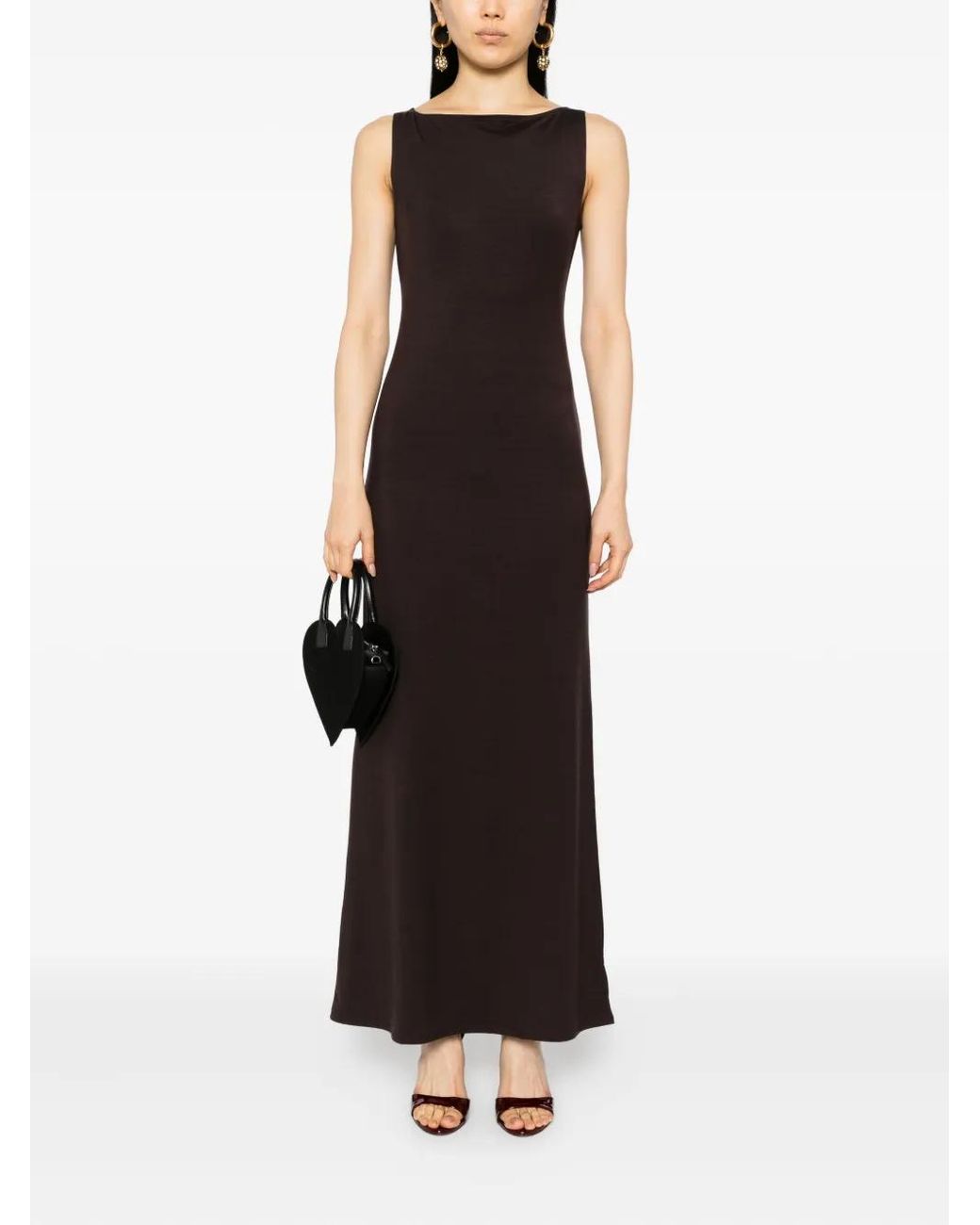 habesha dress Darker Pattern Exquisite Modern Habesha Kemis Traditiona Satin Halter Backless Maxi Color:Black And White laced up