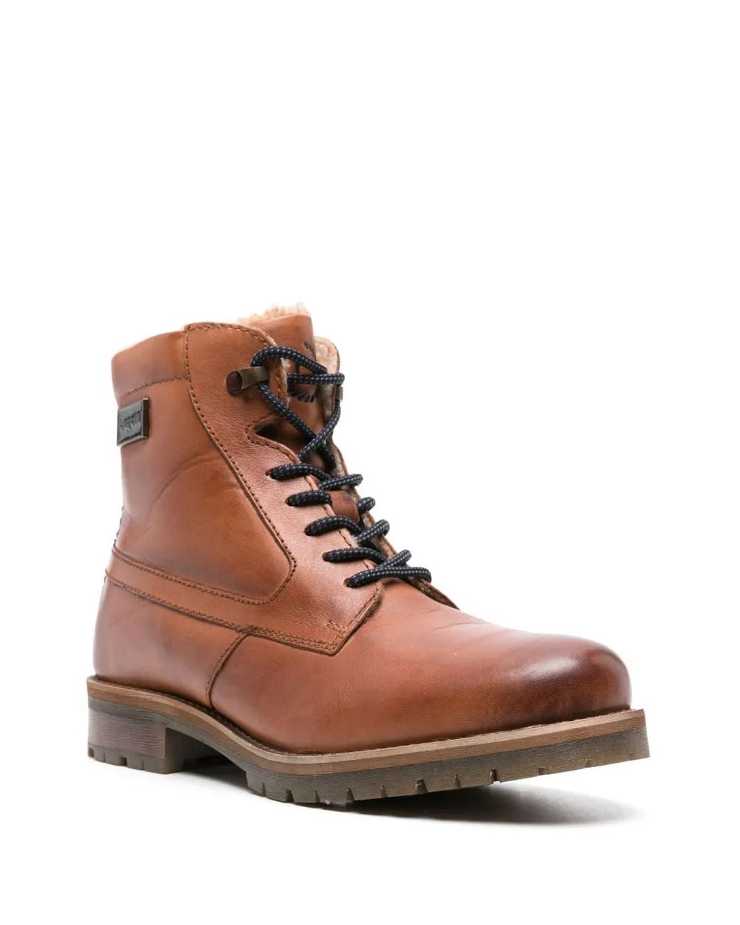 Bugatti Brown Valere Comfort Lace-Up Boots for men
